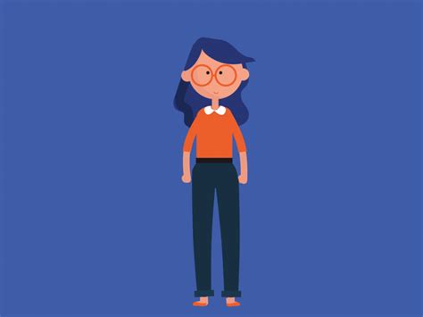 Simple Character Animation By Mahmoud Fawzy On Dribbble