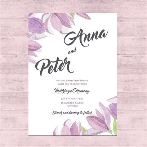 Vector Free Download Floral Wedding Card Ltheme