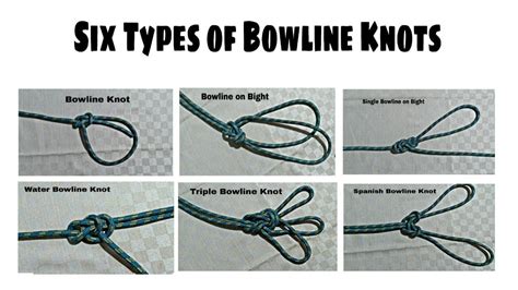 You Need To Know About 7 Types Of Bowline Knots How To Tie Bowline