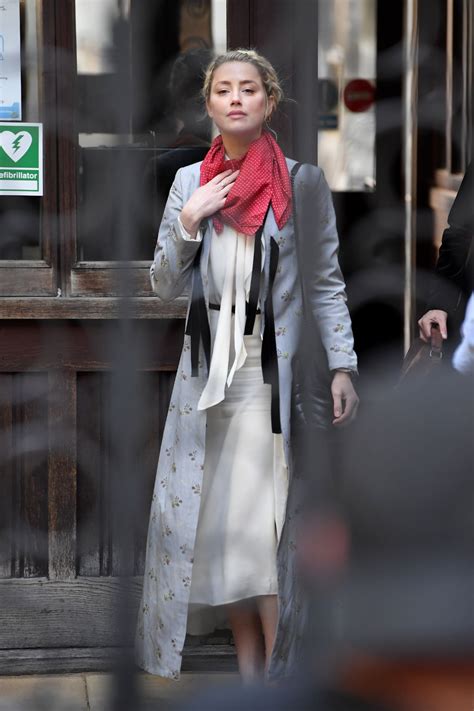 Amber Heard Arrives At Royal Courts Of Justice In London 07212020
