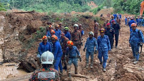 nadma names six victims in batang kali landslide tragedy malaysia the vibes