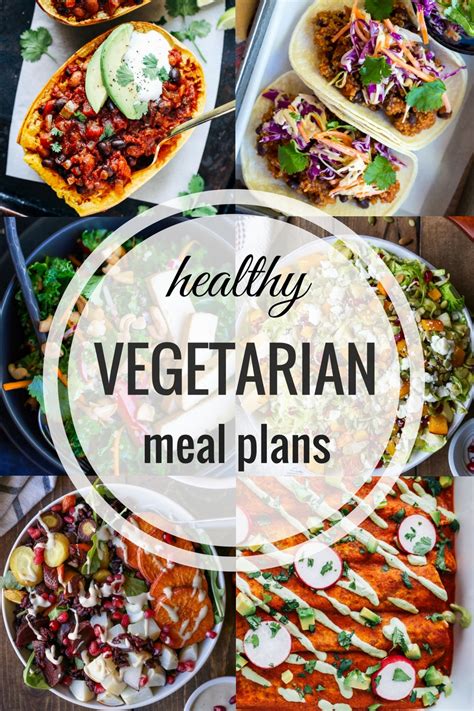 Hea Lthy Vegetarian Meal Plan Bein Fcinh