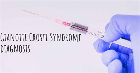 How Is Gianotti Crosti Syndrome Diagnosed