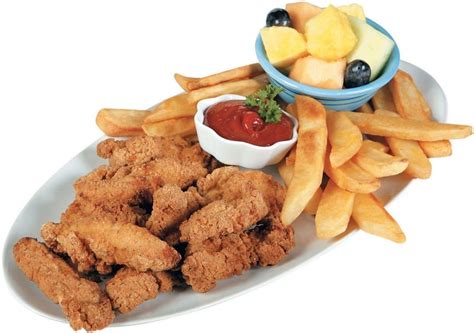 Chicken Fingers And Fries Prepared Food Photos Inc