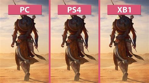 Assassins Creed Origins PC Vs PS4 Vs Xbox One Graphics Comparison