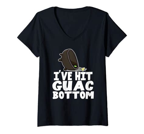 I Ve Hit Guac Bottom Funny Guacamole Pun T Shirt Teevimy