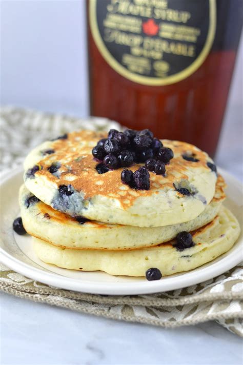 Blueberry Pancakes A Taste Of Madness Recipe In 2020 Blueberry