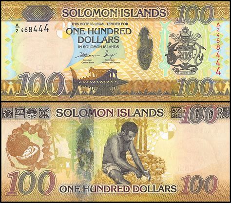 The History Of The Solomon Islands Dollar Banknote World