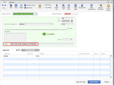 How do i void a blank check in quickbooks? Solved: Void checks in closed period