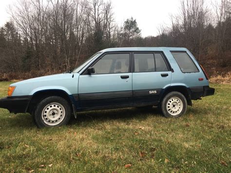 Blue 1984 Toyota Tercel Sr5 4wd For Sale