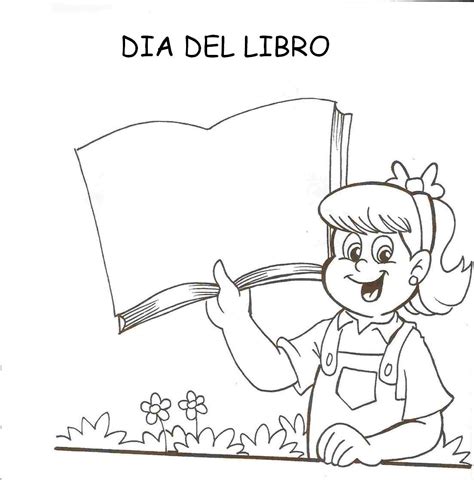 El 23 de abril, se celebra el dia del idioma español en el mundo de habla hispana y como este blog se siente orgulloso compartir con milones de personas esta rica lengua, pues no podía dejar de expresar su felicidad. Día internacional del libro: Dibujos para colorear | CLIP ...