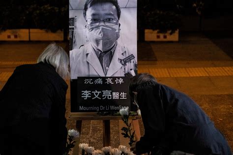 A New Martyr Puts A Face On Chinas Deepening Coronavirus Crisis The