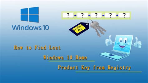 How To Find Lost Windows 10 Home Product Key From Registry 2019 New