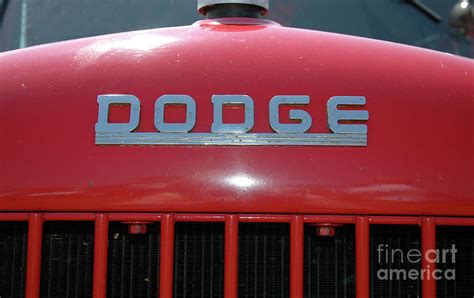 1949 Dodge Power Wagon Red Photograph By Kathy Carlson