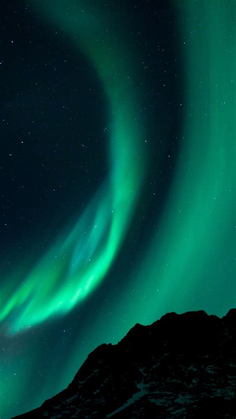 Aurora Night Sky Wallpaper