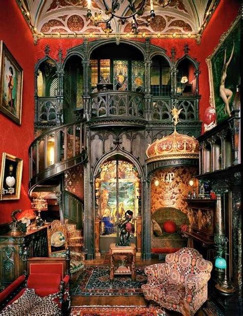 Interior Gothic House Gothic Design Steampunk House