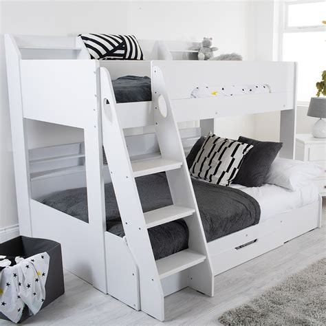Triple Bunk Bed With Slide 20 Stylish Space Saving