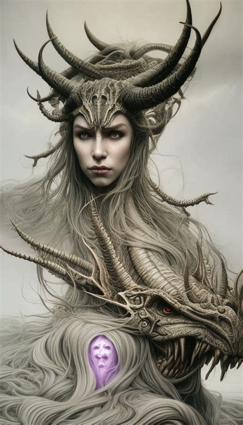Horror Art Dark Art Fantasy Mystic Demon Concept Art Sci Fi