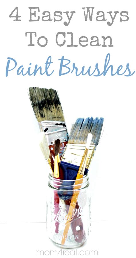 So the simple process we use to make sure your gutters look brand new for many years. 4 Easy Ways To Clean Paint Brushes - Vintage Household Tip ...