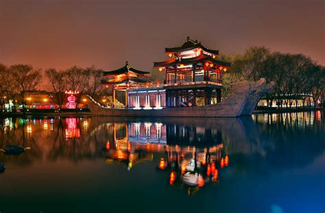 10 Chinese Cities With Most Beautiful Night View 7 Peoples Daily