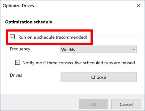Change Optimize Drives Schedule Settings In Windows 10 Consuming Tech