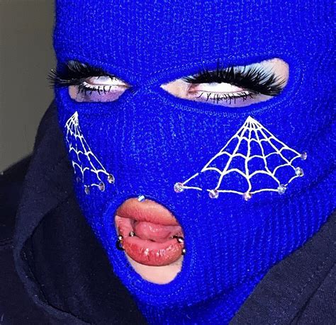 Pfp Baddie Gangsta Ski Mask Aesthetic Gangsta Ski Mask Aesthetic Blue