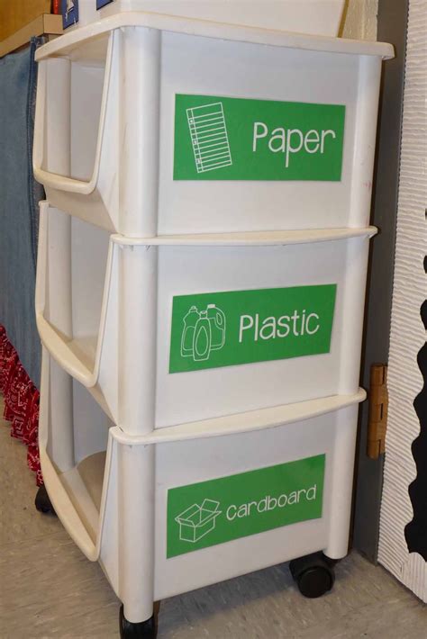 Classroom Close Ups Recycling Bins Recycling Center Recycling