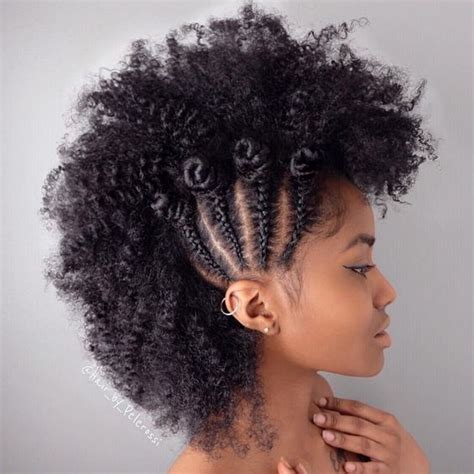 Packing gel styles/ponytail styles for cute ladies/2020 watch more styles below latest ponytail learn how to make 6 simple packing gel hairstyles including afro bun styles all by yourself. 35 Frohawk Styles and How-To Guide for Natural Hair Women
