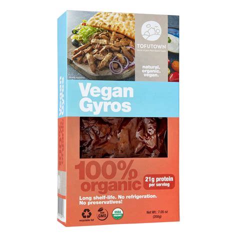 Buy 100 Organic Vegan Gyros By TofuTown GTFO It S Vegan