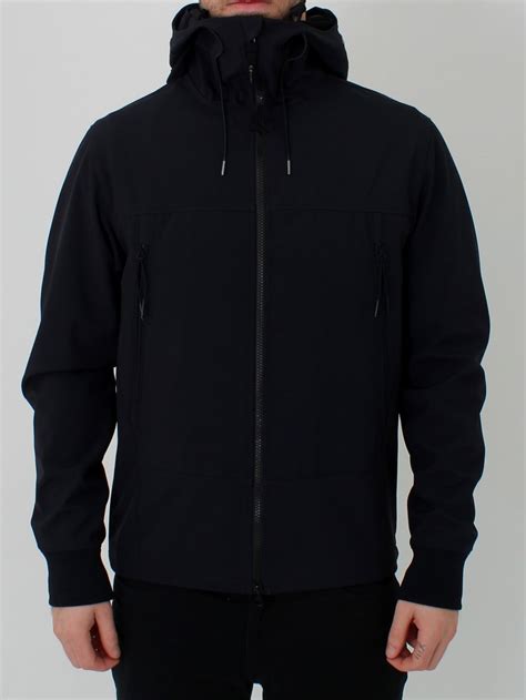 Cp Company Soft Shell Goggle Jacket In Eclipse Northern Threads
