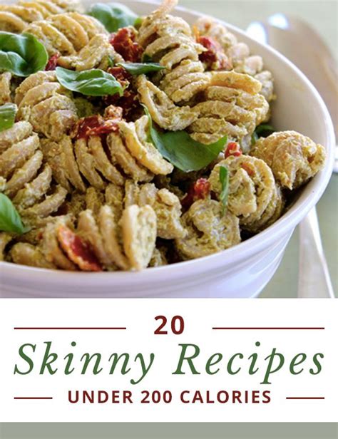 They're lower in sugar but still seriously tasty. 20 Skinny Recipes Under 200 Calories | No calorie foods ...