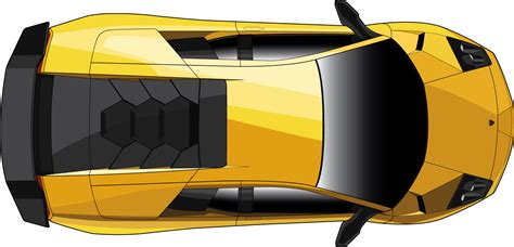 Lamborghini Top View Clip Art Cliparts