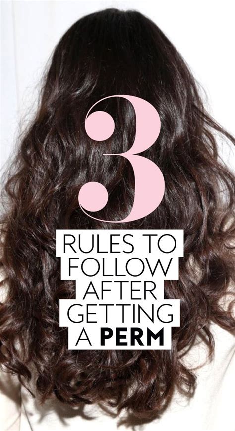 Your How To Guide For Taking Care Of A Perm Permed Hairstyles