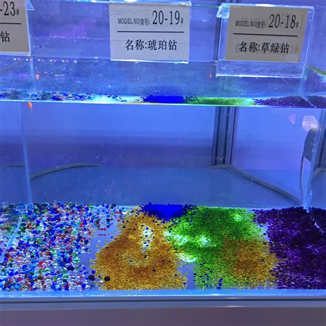 Decorative Glass Aquarium Crystal Gravel Stone Aquarium Accessories