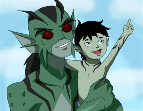 Lagoon Boy And His Son Gilgaan Young Justice Ocs Fan Art
