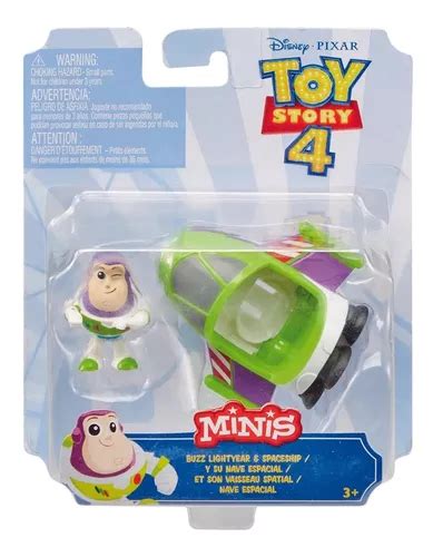 Buzz Lightyear Y Nave Toy Story 4 Minis Figura Coleccionable Envío Gratis