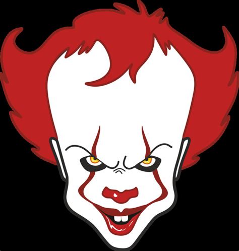 It contains a large number of nodes and acute angles. Pennywise Drawing | Free download on ClipArtMag