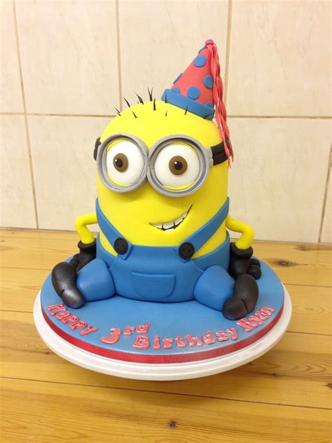 Novelty minion cake | Minions, Minion cake, 40th birthday