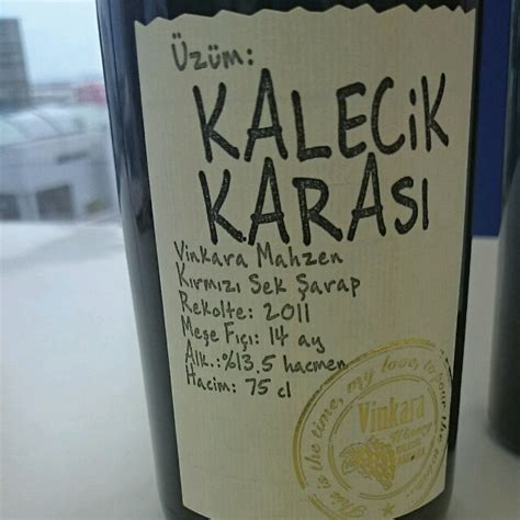 Vinkara Mahzen Kalecik Karasi Vinica 無料のワインアプリ