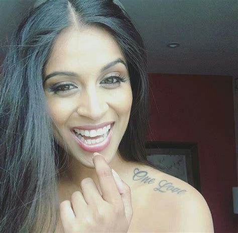 Lilly Singh Female Actresses Triangle Tattoo Lillies Teeth