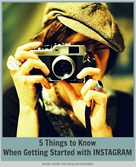 5 Things To Know When Getting Started With Instagram Thinking Outside