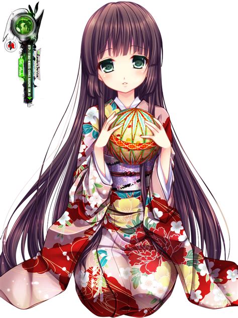 Kimono Girl Mega Cute Moe Tama Render Ors Anime Renders