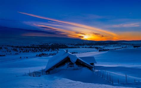 Wallpaper Sunlight Landscape Sunset Snow Sunrise Ice Arctic