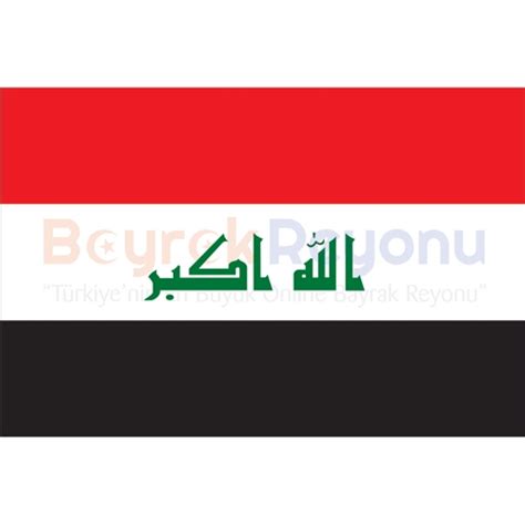 Irak Bayrağı BayrakReyonu com