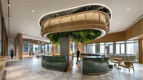 Best Examples Sustainable Office Interior Biophilic Design — Biofilico