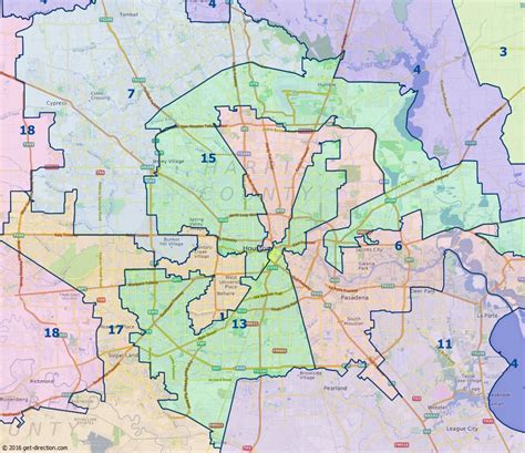 Map Of Houston Senate Districts 2016