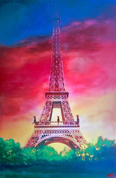 Eiffel Tower Painting Easy Best Painting 2018 Eiffel Tower Painting
