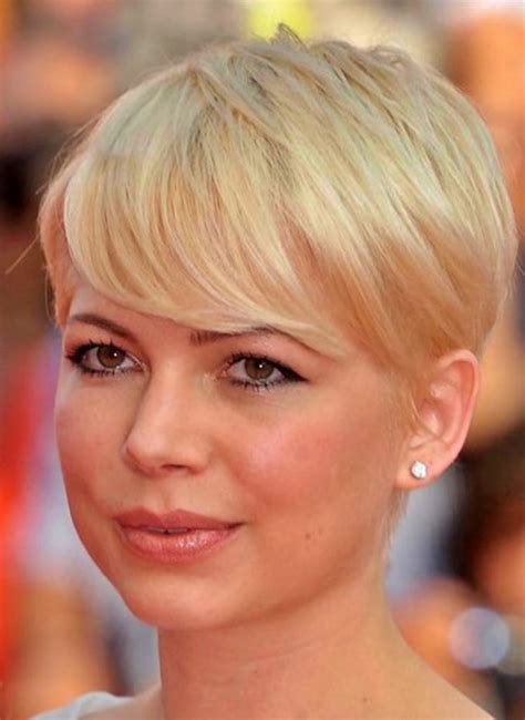 Latest Short Hairstyles For Round Faces