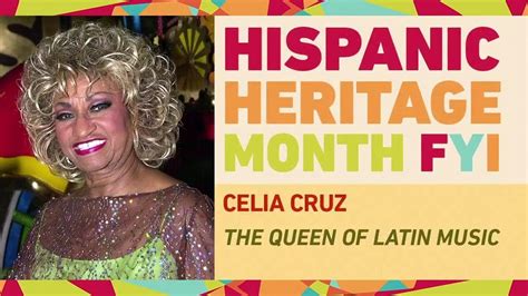 Hispanic Heritage Month Fyi Celia Cruz The View Youtube