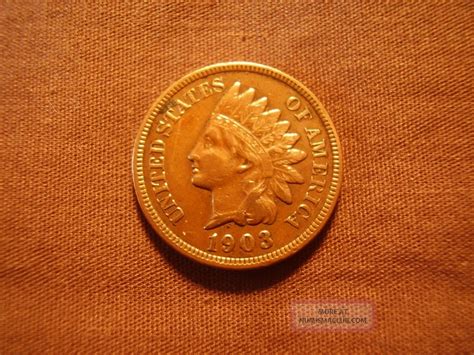 1903 Indian Head Detailed Coin A117